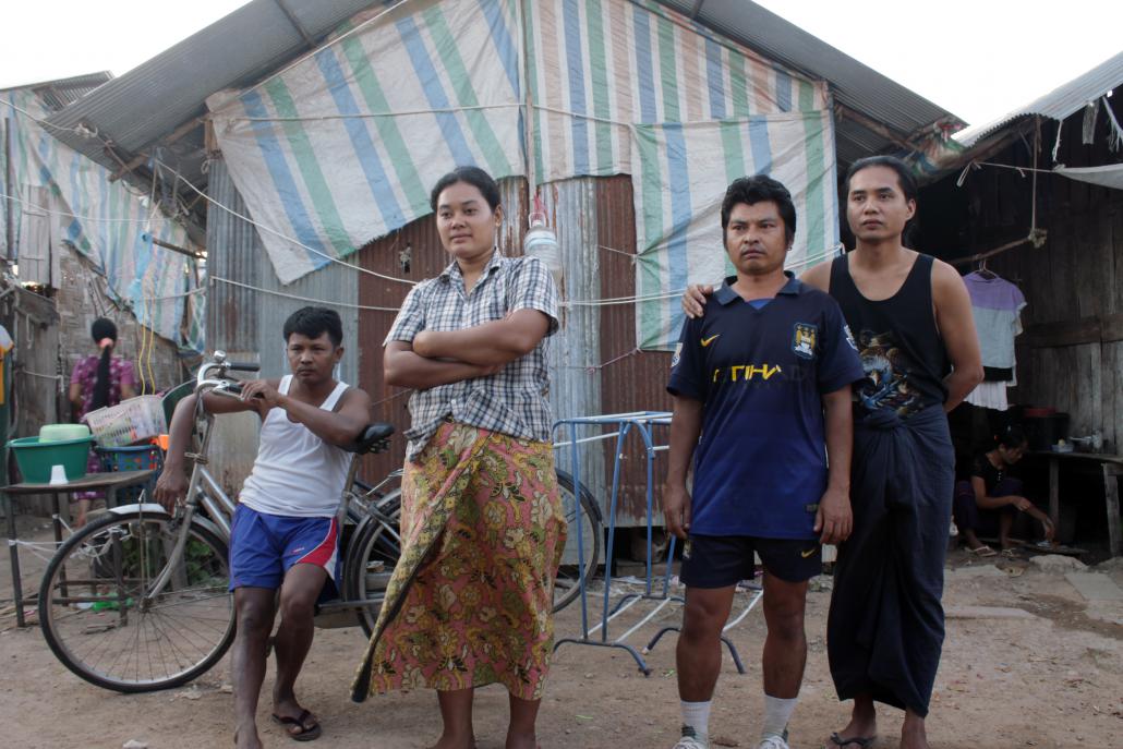 Jared Downing / Frontier Myanmar migrant workers in Mae Sot. (Jared Downing / Frontier)