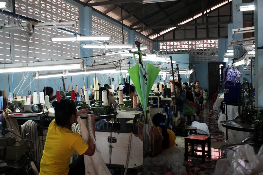 Jared Downing / Frontier Myanmar migrant workers in Mae Sot. (Jared Downing / Frontier)